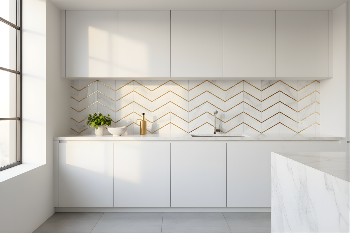 Perfekte Küchen-Rückwandfliesen Auswahl modernes Küchendesign Fliesen Inspiration