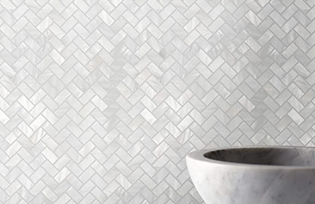 Fischgräten Mosaike