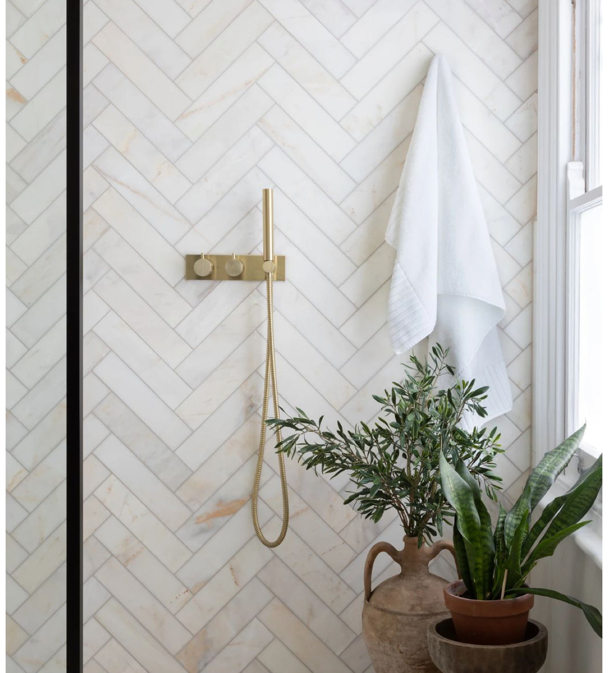 Fischgrätenmuster Mosaike