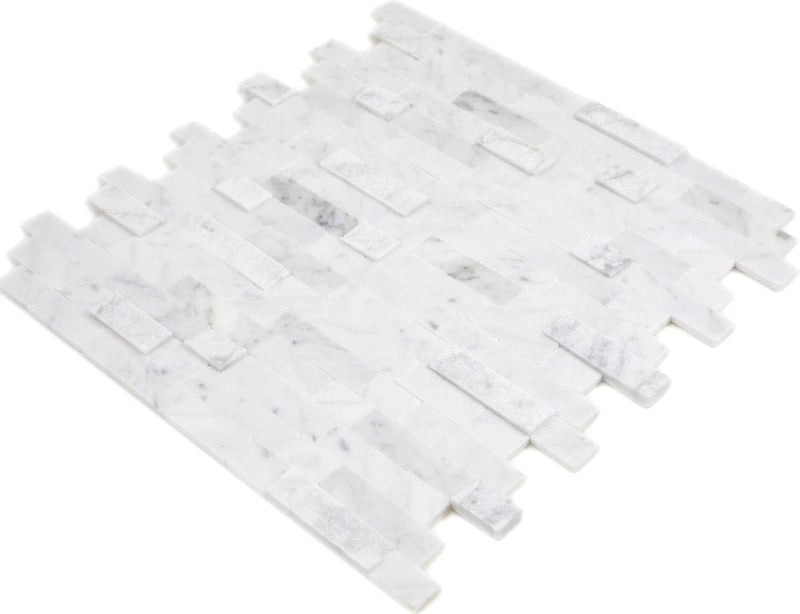 3D Design Mosaikfliese Ziegel Marmor Selbstklebend Muster