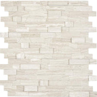 3D Selbstklebende Marmor Grau Mosaikfliese