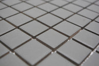 Anti-Rutsch Quadrat Grau Mosaikfliese Rutschhemmend Boden Fliesen Schweiz