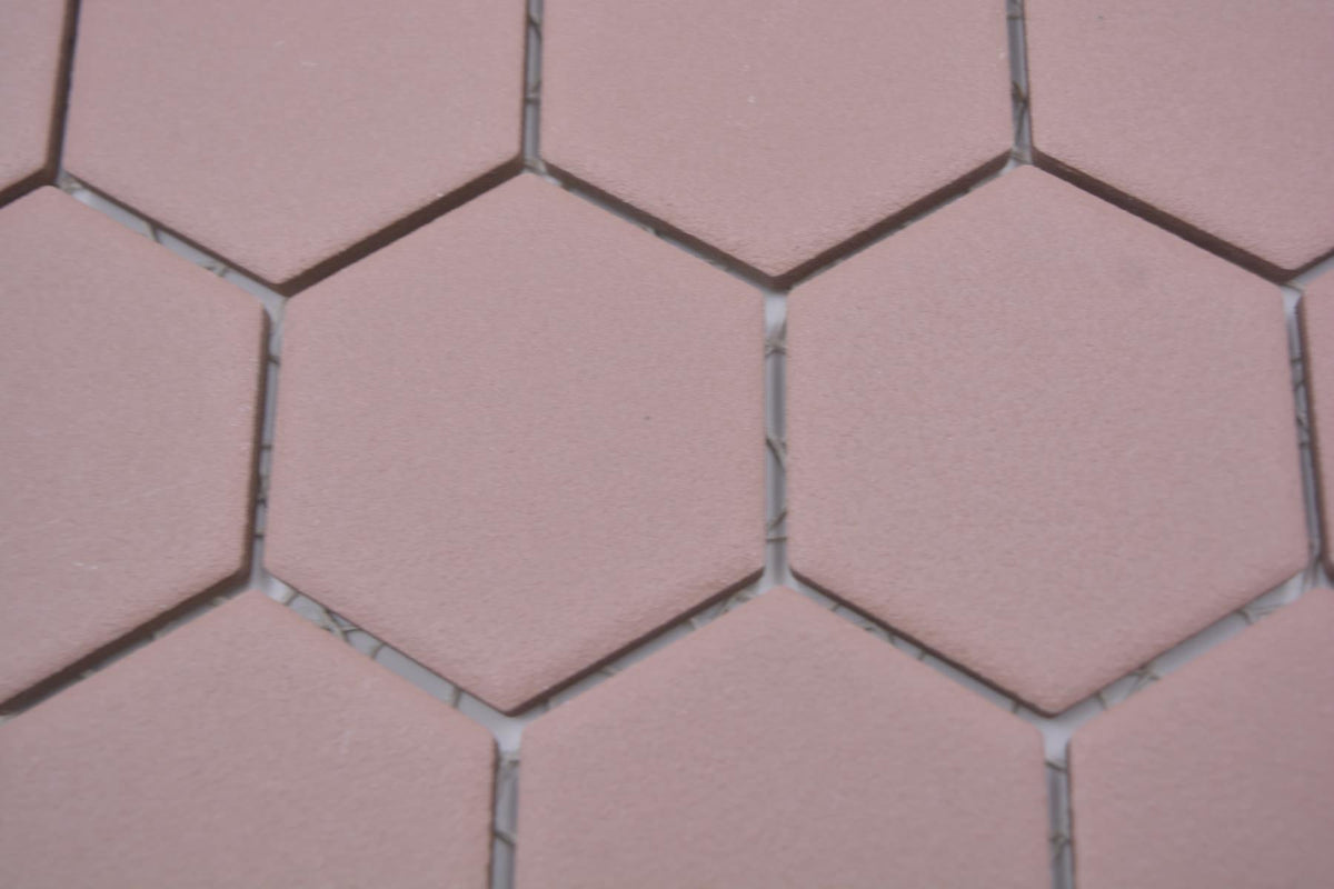 Anti Rutsch Hexagon Mosaikfliese Honey Sechseck