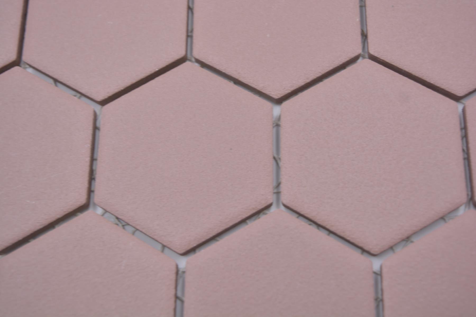 Anti Rutsch Hexagon Mosaikfliese Honey Sechseck