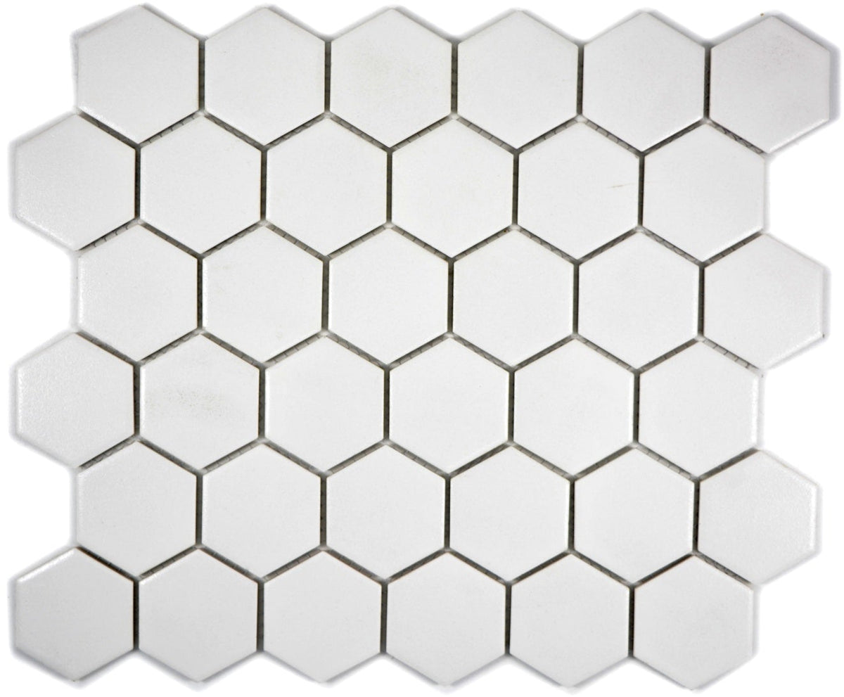 Anti Rutsch Hexagon Unglasierte Keramik Mosaikfliese