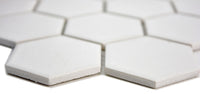 Anti Rutsch Hexagon Unglasierte Keramik Mosaikfliese Matt