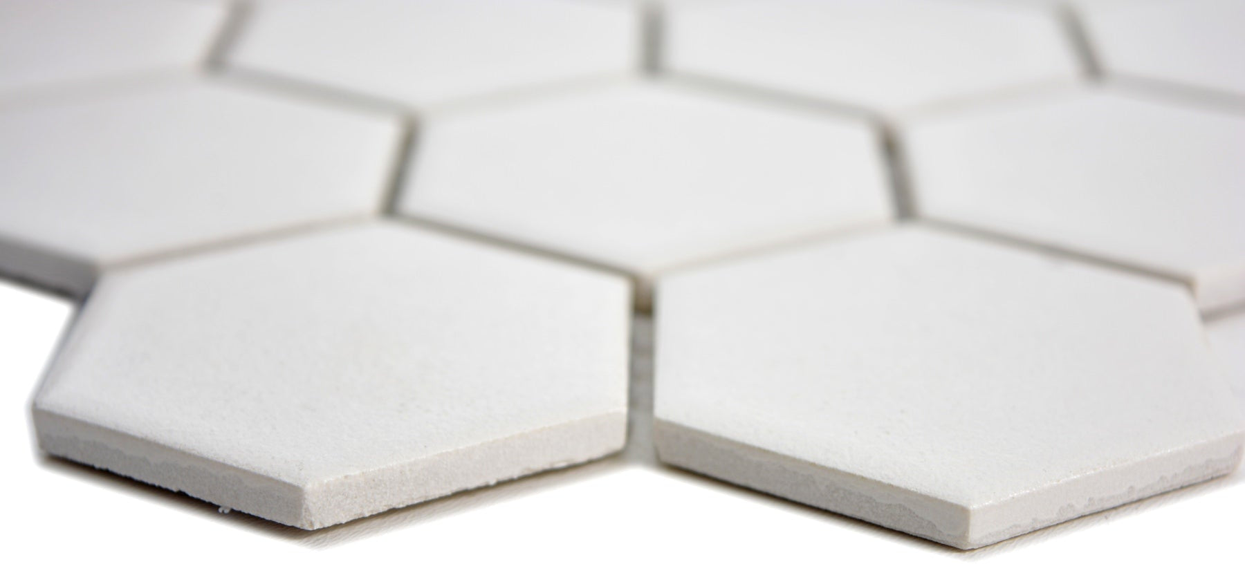 Anti Rutsch Hexagon Unglasierte Keramik Mosaikfliese Matt