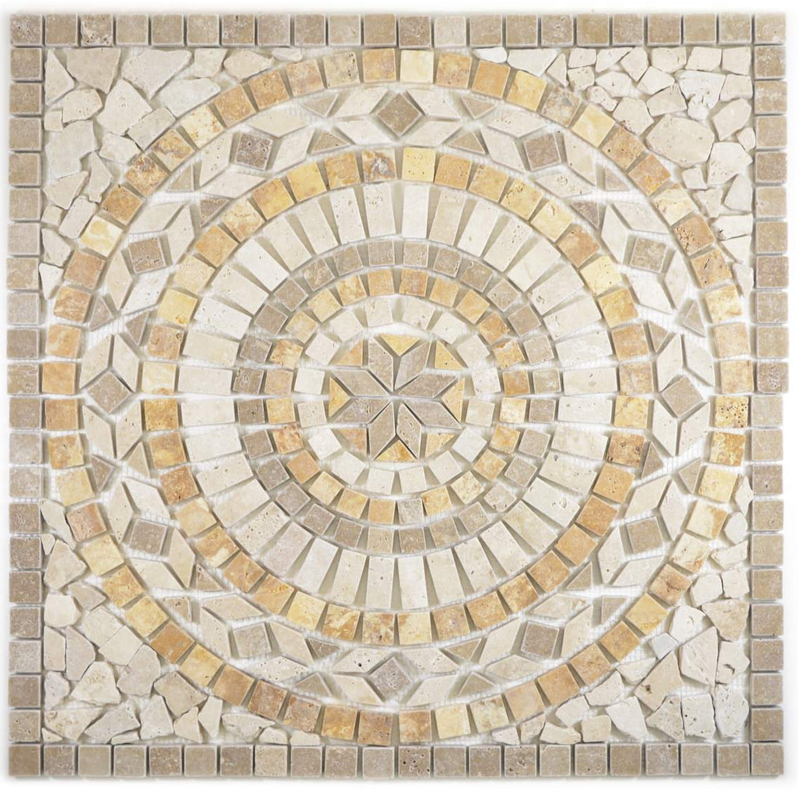 Antique Rom Naturstein Travertine Mosaikfliese