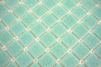 Aqua Mint Grün Glasmosaik 20x20 mm Plättli