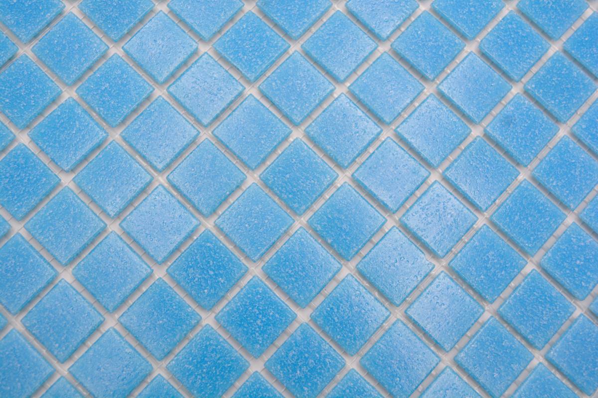 Aqua Sky Glas Mosaikfliese 20x20 mm Plättli