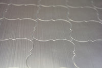 Arabesque Silber Mosaikfliese Sevilla Design Plättli