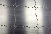 Arabesque Silber Mosaikfliese Sevilla Plättli