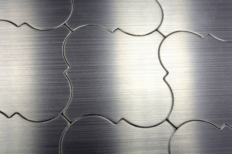 Arabesque Silber Mosaikfliese Sevilla Plättli