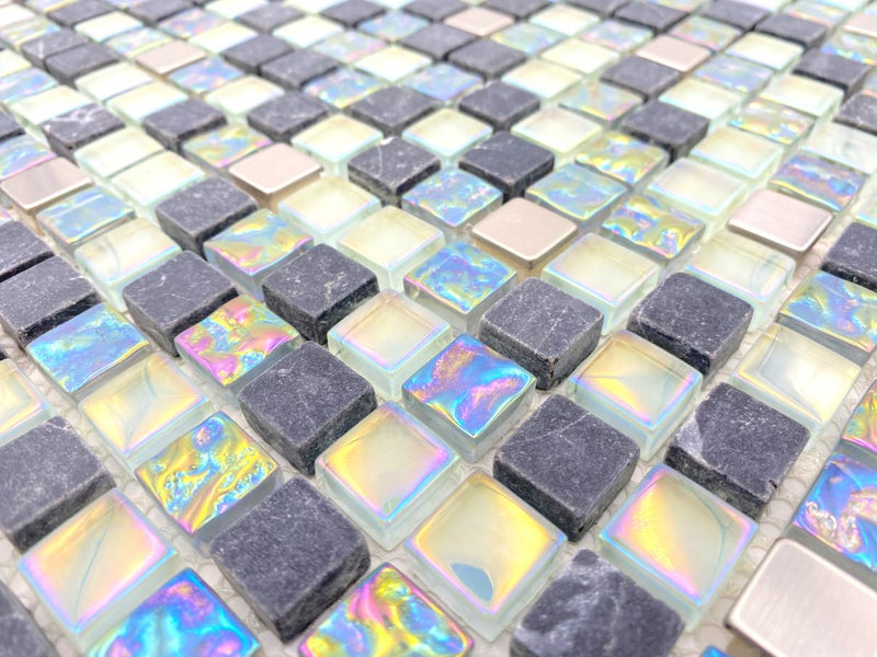 Grün Blau Mosaikfliese Online Kaufen