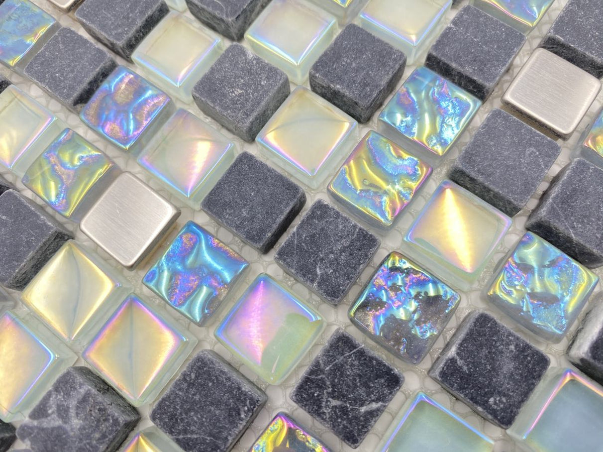 Atlantik Grün Blau Mosaikfliesen