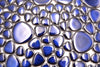 Blau Kieselstein Mosaikfliesen Wand und Boden Fliese Schweiz