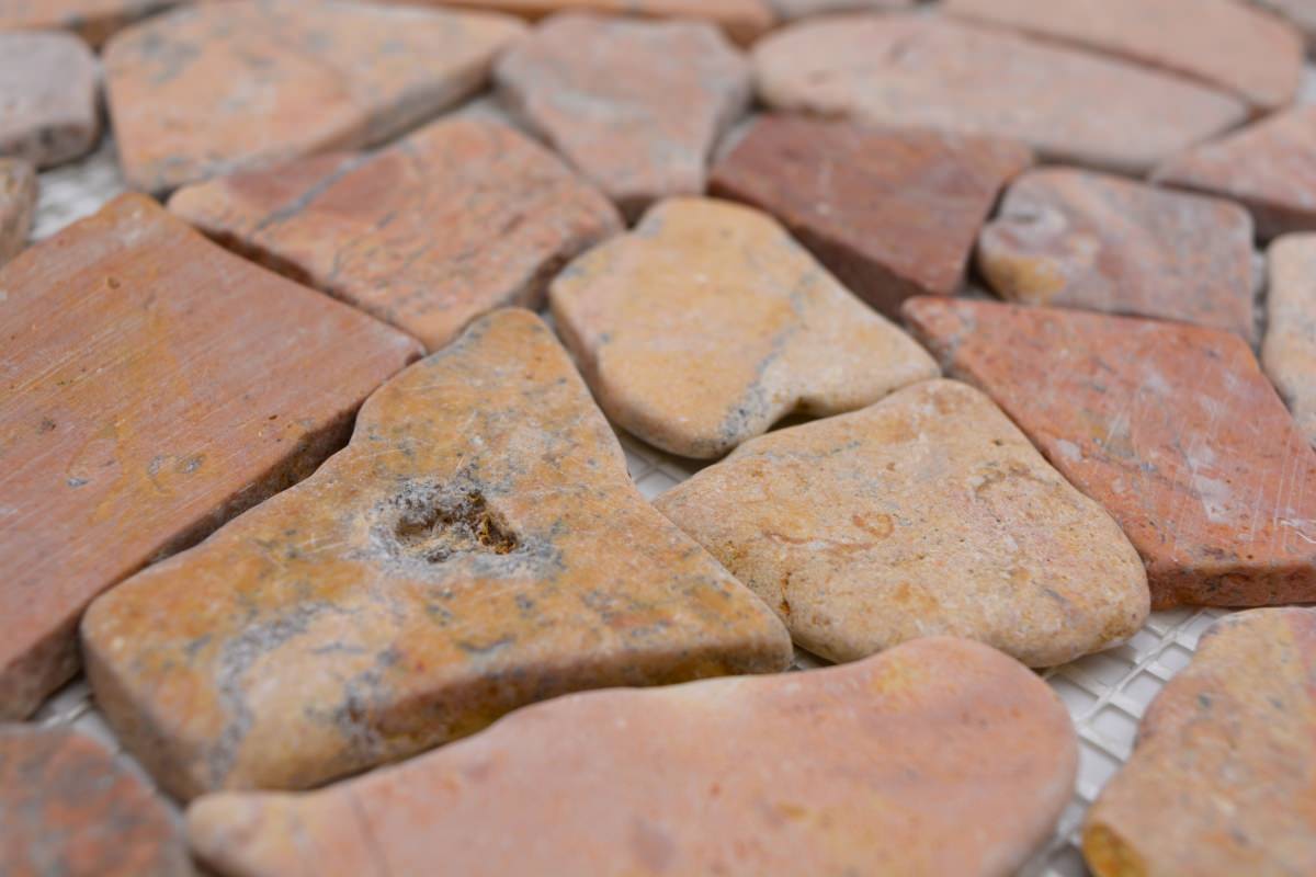 Bali Dunkel Marmor Plättli Naturstein Mosaikfliese Fliesenfachhandel
