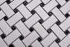 Basketweave Flechtmuster Schachbrett Mosaikfliese
