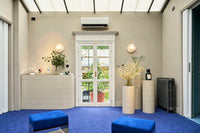 Beige Cappuccino Metro Porzellan Mosaikfliese Säulen und Rund Fliesen