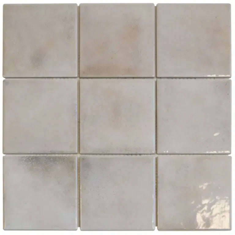 Beige Glanz Quadrat Porzellan Mosaikfliese