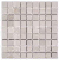 Beige Marmor Matt Quadrat Mosaikfliese