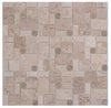 Beige Travertin Selbstklebend Mosaikfliese