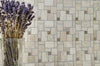Beige Travertin Selbstklebend Mosaikfliese Wandfliese