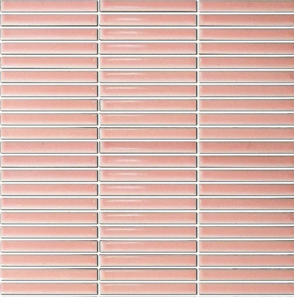 Bellini Pink KitKat Mini Porzellan Mosaikfliese