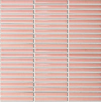 Bellini Pink KitKat Mini Porzellan Mosaikfliese