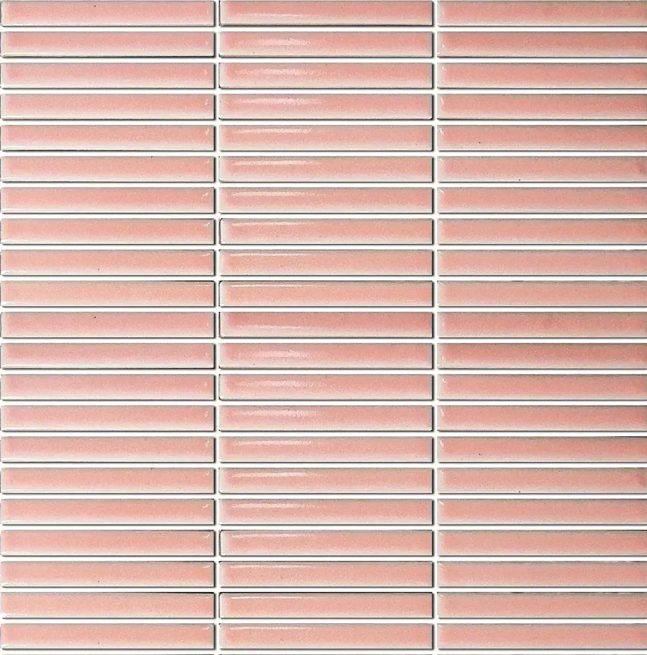 Bellini Pink KitKat Mini Porzellan Mosaikfliese