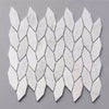 Blattform Weiss Carrara Marmor Mosaik Fliesen - Schweizer Premium Fliesen