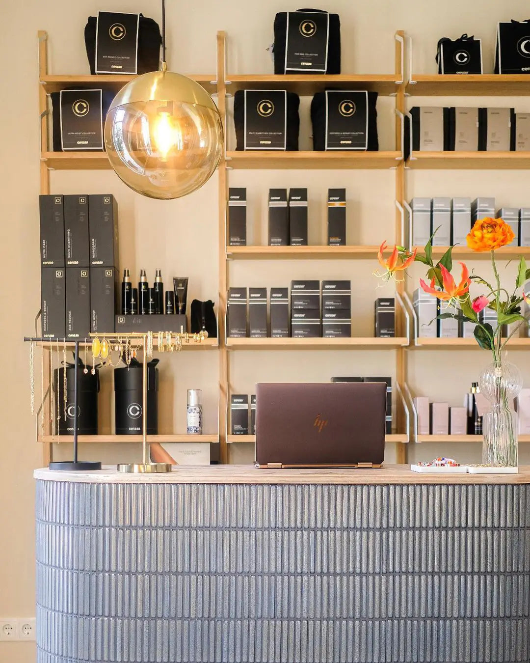 Blau Grau KitKat Mini Glanz Porzellan Mosaikfliese Rezeption Design