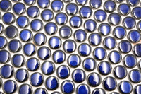 Blau Knopf Mosaikfliesen