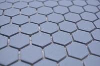 Blaue Hexagon Anti Rutsch Mosaik Fliese