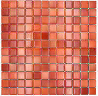 Blutorangen Rot Keramik Mosaikfliese