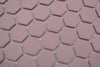 Bordeaux Hexagon Anti Rutsch Mosaik Fliese