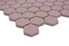 Bordeaux Hexagon Anti Rutsch Mosaik Fliese 