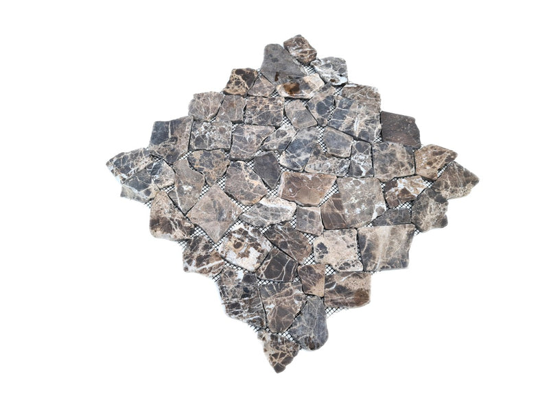 Braun Marmor Mosaikfliese - Online Kaufen