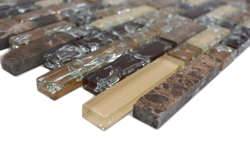 Crystal Braun Mosaikfliese Schweiz Online Kaufen