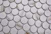 Calacatta Marmor Knopf Keramik Mosaikfliesen