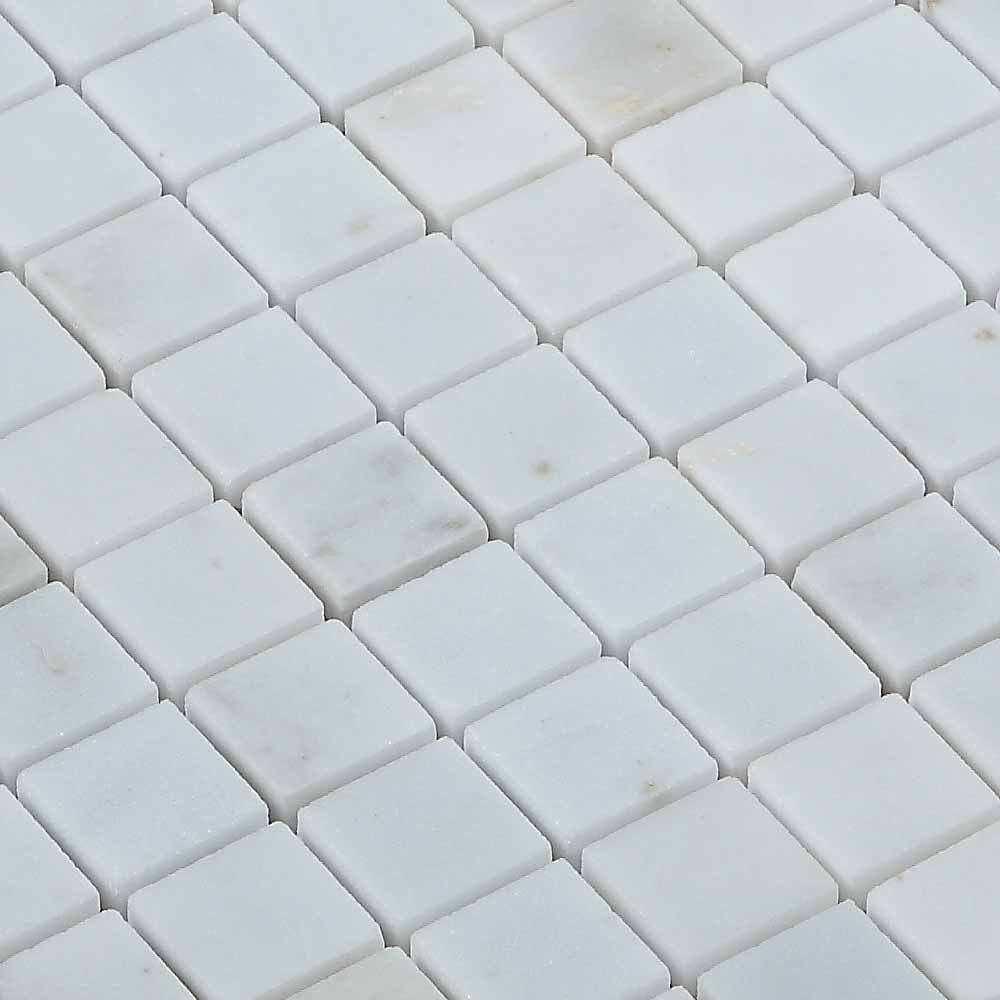 Carrara Marmor Stein Mosaik Fliese