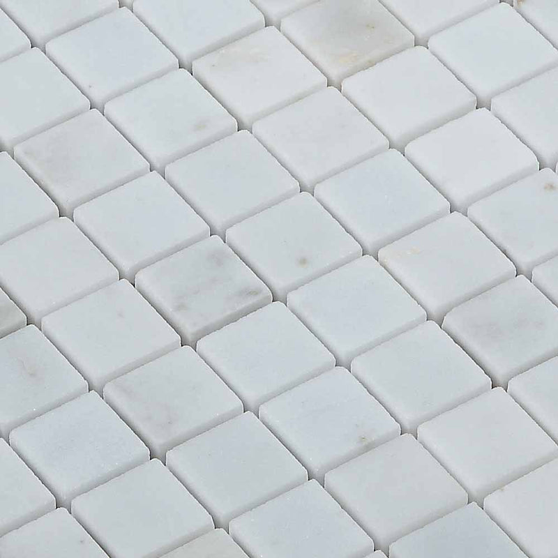 Carrara Marmor Stein Mosaik Fliese