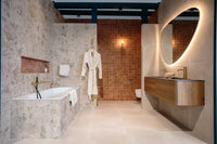 Cotto Rot Matt Quadrat Porzellan Mosaikfliese Design Projekt
