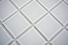 Crystal Arctic Weiss Glas Mosaikfliese 30x30 cm Pool Bad Küche Wand Glänzend Spa