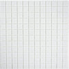 Crystal Arctic Weiss Glas Mosaikfliese 30x30 cm Pool Bad Küche Wand glänzend