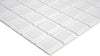 Crystal Arctic Weiss Glas Mosaikfliese 30x30 cm Pool Bad Küche Wand glänzend Aussenbereich
