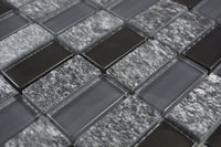 Crystal Grau Schwarz Marmor Naturstein Mosaikfliese Online Kaufen Schweiz