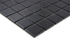 Crystal Schwarz Onyx Glas Mosaikfliese Glänzend