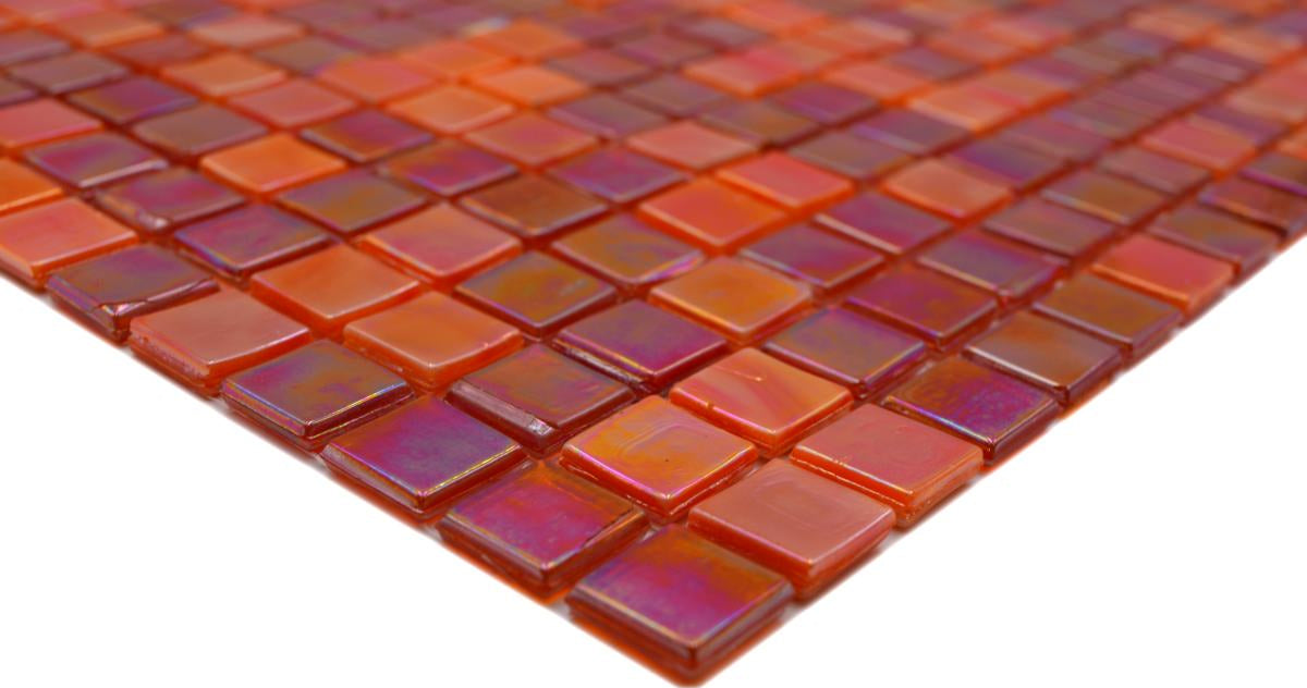 Design Mosaik Glasfliese Sunset Rainbow Innen & Aussen Schweiz
