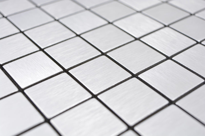 Design Mosaik Silber Cubes Plättli Schweiz